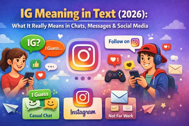 IG Meaning in Text