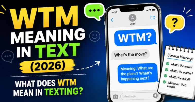 WTM Meaning in Text